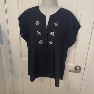 Ann Taylor navy top